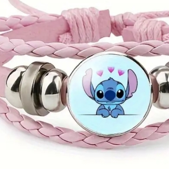 DISNEY Lilo & Stitch🌺 | Stitch Cartoon Braided Rope Chain Bracelet 🎁🌺 - Picture 7 of 10